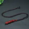 Colgante original de cinabrio, estilo corazón de cinabrio dorado púrpura, colgante con cierre de princesa, para hombres con Guanyin, para mujeres con Buda, amuleto de año de nacimiento
