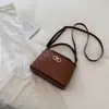 Bolsa pequena estilo Chanel com padrão de losangos, grande capacidade, de ombro único, transversal, bolsa feminina da moda, bolsa de celular de outono, bolsa de novo estilo 2026