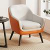 Sillón individual para apartamento de alquiler, Lindo juego de sofá para uso doméstico, Silla de ocio para balcón de sala de estar, Sillón reclinable, Estilo nórdico