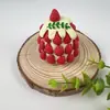 Ímãs de geladeira de resina alimentar 3D, ímãs fortes de lembrancinhas turísticas, figuras feitas sob medida, presentes realistas