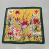 Pañuelo Cuadrado Pequeño de Alta Gama, Pañuelo Paisley para Mujer, Stock Listo Transfronterizo Coreano, Pañuelo Cuadrado con Estampado de Leopardo de Imitación al por Mayor