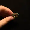 Anillo de Ojo Sangriento Estilo Gótico Oscuro Subcultura Vintage Retro Anillo Exagerado Nuevo Estilo 2026