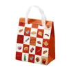 Bolsa de aislamiento portátil con velcro sellado adhesivo de doble cara personalizado bolsa de embalaje para tienda de avena para llevar bolsa de embalaje desechable personalizada