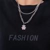 Pulsera con Hebilla Ot de Acero de Titanio de Oso Personalizado Estilo Minimalista Japonés y Coreano para Hombres y Mujeres, Tendencia de Joyería de Nicho Hip-Hop para Estudiantes