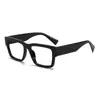 Gafas de Sol para Mujer Moda Minimalista Europea y Americana Gafas Cuadradas de Moda para Hombre Estilo Ins de Marco Grande Transfronterizo Influencer