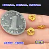 Plata de Ley S925 Chapada en Oro Onda de Agua Nube Auspiciosa Separador Anillo Cerrado Juguete de Cristal Cuerda Trenzada para Mano Collar Accesorios DIY