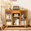 Gabinete con Cajones Hogar Sala de Estar Aparador Retro Gabinete de Almacenamiento Francés Medieval Americano Gabinete de Almacenamiento Gabinete de Piso