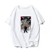 2023 anime periférico one piece Camiseta manga corta Luffy esuron verano manga corta hombre Cuello redondo cuello
