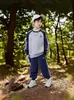 Sudadera Deportiva Casual para Niños Otoño Nuevo 2026 Conjunto de Dos Piezas Primavera y Otoño para Niños Mayores, Holgado y Moderno