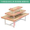 Vitrina de supermercado Nakajima, estantería para aperitivos, expositor de zapatos, estantería de papelería, mesa de exhibición, tienda de artículos para madres y bebés, apilable.