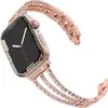 Para Apple Apple Watch Banda de Três Diamantes iwatch654321 SE Dourado