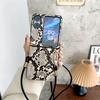 Adecuado para Oppofindn2N3Flip Plegable Crossbody Patrón Piel de Serpiente Carcasa P50Pockets Anti-Caída Cordón Cubierta Protectora