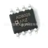 Amplificador Operacional Rail-to-Rail de Alta Velocidade AD8028ARZ, encapsulamento SOP8, estoque original