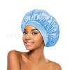 Touca de Banho Confinamento Amazon Mais Vendida de Aba Larga e Alta Elasticidade Touca para Cabelo Salão de Beleza Chapéu para Cuidado Capilar Touca de Cetim Feminina para Noite