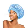Touca de Dormir Sade Transfronteiriça Touca para Cabelo Dormir Faixa Elástica Touca de Noite Feminina Touca de Banho Macia Respirável Touca de Beleza para Cabelo