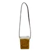 2026 Nueva Bolsa Cruzada Mini de Peluche con Forma de Gato Lindo para Mujer, Bolsa de Hombro Único para Guardar el Teléfono