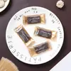 Bolsa de empaque para turrón y toffee DIY serie Año Nuevo, bolsa para galletas de repostería, bolsa de plástico con cierre hermético para pastel de leche, jujube de leche