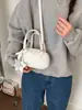 Moda Primaveral Transfronteriza 2026 Versátil Retro Boston Almohada Bolso Bandolera Bolso de Mano Elegante Bolso Estilo Coreano