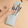 Juego de 8 brochas de maquillaje portátiles para viaje, de pelo suave, herramientas de belleza, brocha para sombra de ojos, brocha para base, para estudiantes, asequible, fabricantes