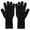 Nuevos guantes de silicona resistentes a altas temperaturas de 500 grados para horno de barbacoa, horno de microondas, protección contra quemaduras a alta temperatura, guantes de aislamiento térmico para soldador