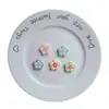 Flor de Cinco Pétalos Multicolor de Múltiples Capas Dibujo Animado Accesorios para Joyería DIY Pegamento de Crema Creativo Accesorios de Resina Materiales Hechos a Mano Venta al por Mayor