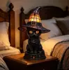 Nueva Lámpara de Bruja de Halloween Transfronteriza, Adorno de Decoración de Halloween, Lámpara de Mesa de Escritorio de Bruja