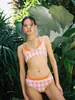 2026 Nuevo Sexy de Cuadros Contrastantes de Moda Sexy Bikini de Verano para Vacaciones en Isla de Aguas Termales Traje de Baño Bikini