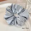 Scrunchie extra grande muy elegante, modelo nuevo 2026, liga para el cabello de alta elasticidad, accesorio para el cabello de encaje inspirado en la dopamina para niñas