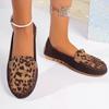 Sapatos Femininos Europeus e Americanos Outono 2025 Bico Raso Gorro Sapatos de Salto Baixo Flats Sapatos Slip-On Femininos Sapatos Preguiçosos Tamanho Grande Exportação Sapatos Femininos