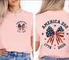 Tamaño Europeo Transfronterizo 2026 Nuevo Estilo Holgada y Cómoda Pajarita Casual para Celebrar el 250º Día de la Independencia