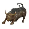 Esculturas de animales de cobre fundido hechas a medida transfronterizas, procesamiento de esculturas de cobre para áreas escénicas, fábrica OEM de esculturas para comercio exterior, fabricante de estatuas de bronce de animales