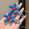 Pinza para el pelo azul de alta calidad con flequillo lateral sin costuras, pinza lateral para mujer, nuevo estilo 2026, accesorio para el pelo para peinar cabello corto