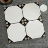Azulejos Pequenos da Moda 200X200 Cozinha Varanda Banheiro Azulejos de Parede Sala de Jantar Entrada Azulejos de Piso Estilo Retrô Azulejos Florais