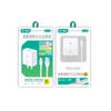 Cargador rápido inteligente 2A con certificación 3C para teléfonos móviles Android y Apple. Cabezal de carga compatible con cable de carga rápida.