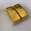 Imán para Refrigerador Ladrillo de Oro, Accesorios para Fotos, Pepita de Oro Boda Ladrillo de Oro Artificial Barra de Oro Pegatina Magnética para Mensajes en Refrigerador Pegatina para Pizarra Blanca