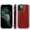 Adecuado para funda de cuero para teléfono Apple iPhone 17, Funda para teléfono con patrón de Caballo Loco 16 Pro, Funda tipo Flip Max con Doble Hebilla con Protección de Ranura para Tarjeta