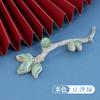 Hengmeihe Botões Cheongsam Classe A Fivelas de Prato Flor de Ameixa de Jade Acessórios de Botão Decorativos Étnicos para Roupa Tang