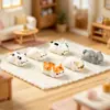 Micro Paisaje Figuras Creativas Lindas de Gatitos Accesorios de Decoración DIY Mini Adornos de Escritorio y Coche
