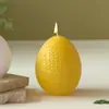 Amapola Transfronterizo Más Vendido Huevo de Pascua Molde de Silicona Hilo de Tejer DIY Huevo Adorno Molde para Velas