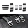 Pedal Acelerador Freio Aço Inoxidável Modificação Automática Manual para Ford Fiesta MK7 2009-2012