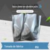 Fábrica de cabelo liso puro alumínio liso bolso comida máscara de chá anti-poluição saco selado saco de embalagem universal atacado