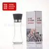 Molino Manual de Acero Inoxidable Transfronterizo para Pimienta y Sal Marina, Gadget de Cocina de Botella de Vidrio para el Hogar, Botella para Condimentos