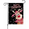 Promoção Quente da Amazon Bandeira de Jardim de Natal Tema Árvore de Natal Animal Decoração de Pátio Fabricante de Bandeiras de Feriado