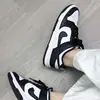 Tênis Original Dunk Preto e Branco Panda Azul Universidade Vermelho Vinho Masculino e Feminino Tênis Leves Casuais Esportivos Casuais