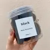 Goma Elástica Negra para el Cabello para Mujer, Alta Elasticidad, Accesorio para el Cabello Duradero, Diadema Elegante, Anillo de Goma para el Cabello