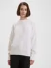 043 Amazon Aliexpress Otoño e Invierno Nuevo Suéter Ruso Transfronterizo para Mujer Estilo Europeo y Americano Suéter Cuello Redondo Ancho