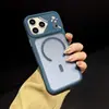 Adecuado para funda de teléfono móvil Apple 17Promax, Malla Refrigerante Armor de Hielo Succión Magnética iPhone16 Ventana Grande Cubierta Anticaídas 15