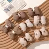 Serie de Colores Morandi Simple y Versátil Relleno de Algodón Accesorios de Lazo DIY Accesorios para el Cabello Broches para Ropa Accesorios de Joyería Accesorios