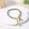 Nova pulseira de bambu estilo chinês Imitação de estilo nacional Dongling Jade Festival Pulseira de cintura alta Templo de área cênica Pulseira de fivela segura quente