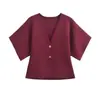 Chaqueta Deportiva de Punto con Cuello en V de Manga Corta de Aguja Plana Estilo Europeo y Americano para Mujer de Comercio Exterior AliExpress Explosiones